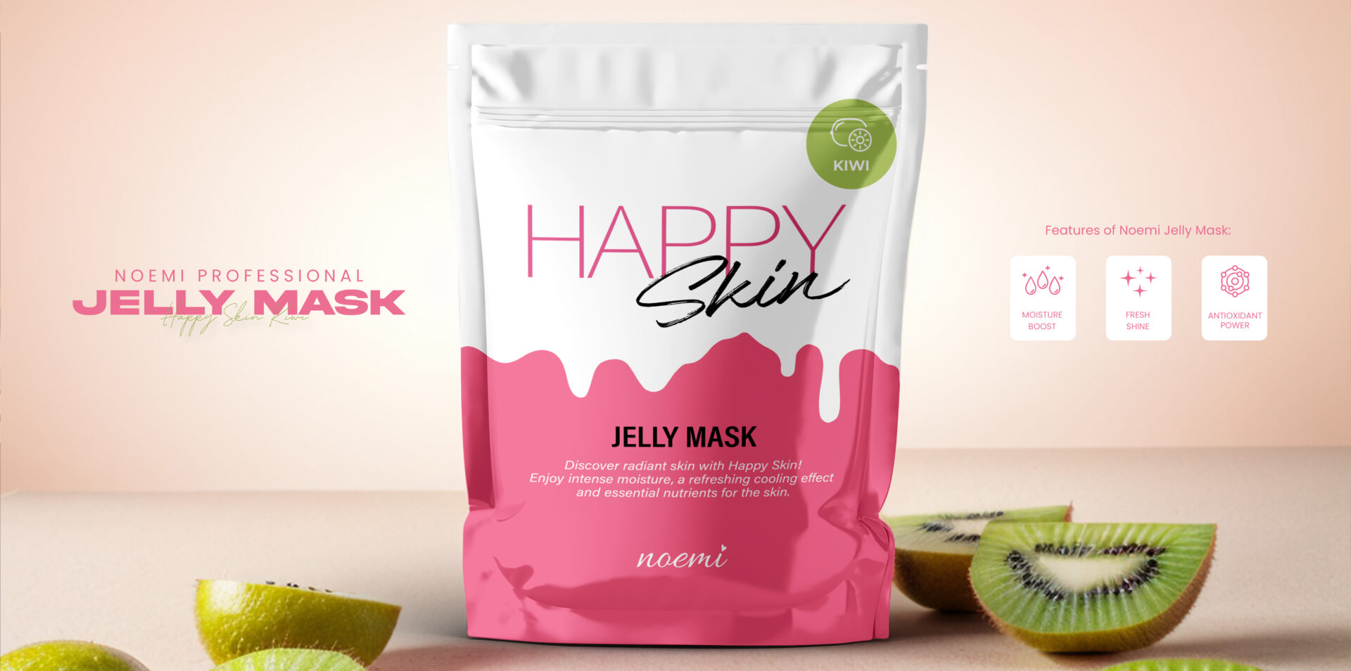 Noemi Jelly mask kiwi Noemi Jelly mask kiwi