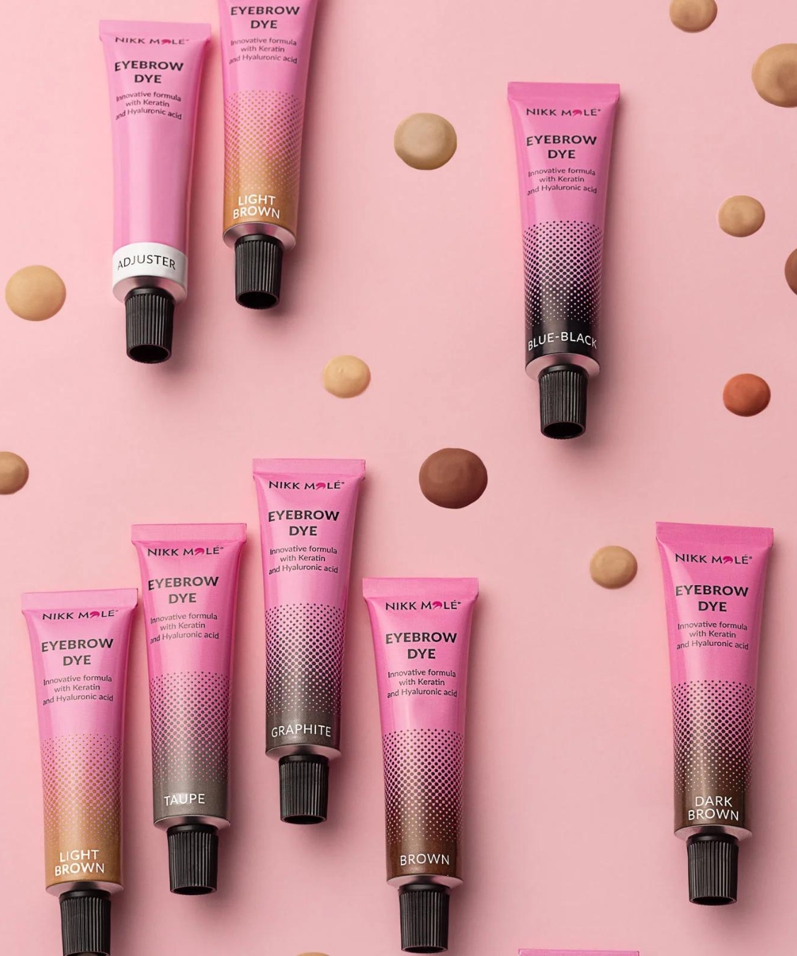 NIKK MOLE Eyebrow Dye Keratiiniga kulmuvärv NIKK MOLE Eyebrow Dye Keratiiniga kulmuvärv